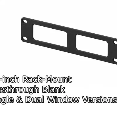 Tấm Chắn Passthrough Cho Tủ Rack 10 inch