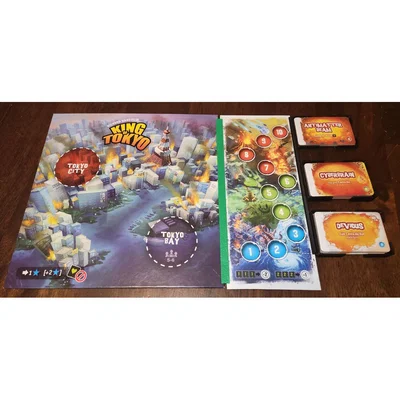 Bộ kẹp giữ bảng game King of Tokyo: Even More Wicked