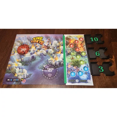 Bộ kẹp giữ bảng game King of Tokyo: Even More Wicked