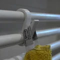Móc treo/Giá đỡ gắn vào máy sưởi phòng tắm - Thumbnail 1