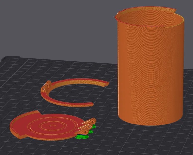 Thùng rác mini gắn bàn (In-Desk Mini Trash Can) - Image 3