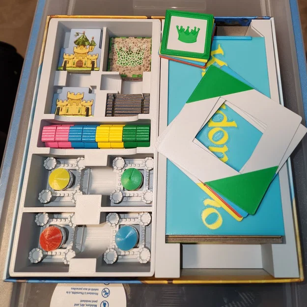 Kingdomino Insert Remixed (Khay đựng trò chơi Kingdomino) - Image 1