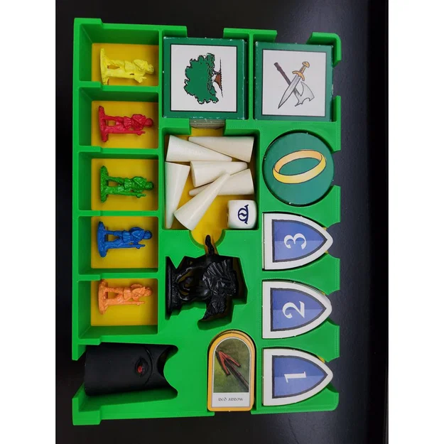 Khay đựng (Insert) cho Board Game Lord of the Rings (2000) và các bản mở rộng - Image 7