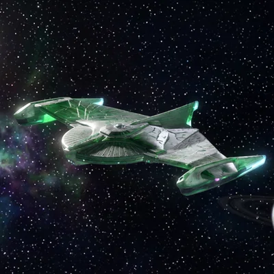 Mô hình tàu Romulan Bird of Prey lớp T'Rien lấy cảm hứng từ Star Trek