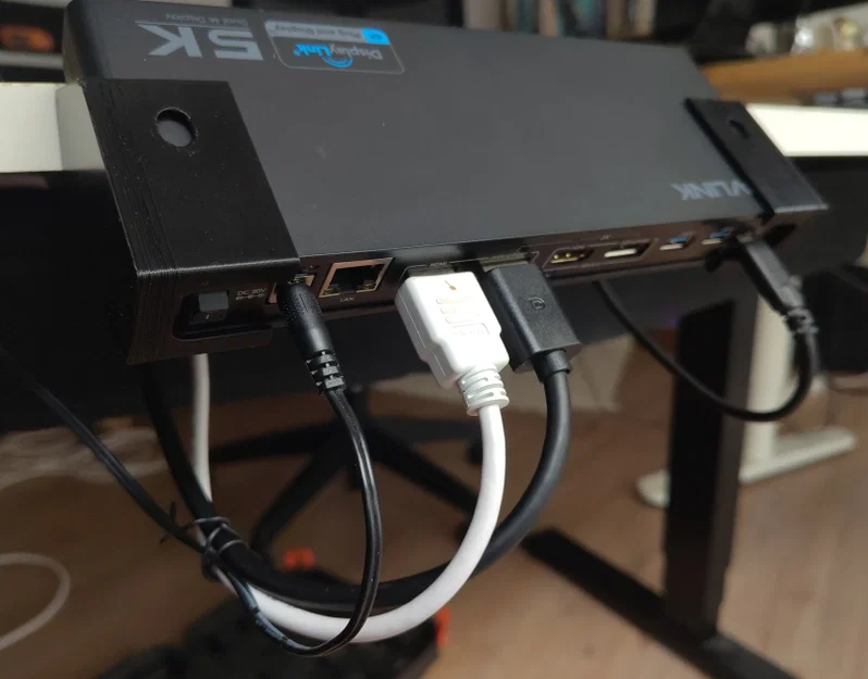 Giá đỡ nghiêng 45° cho trạm cắm Wavlink (Wavlink Docking station 45° mount) - Image 3