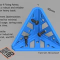 TETRAHEDRAL MOUNTING BRACKET - PAS CỐ ĐỊNH TỨ DIỆN - Cứng cáp, Lên đến 9 Điểm Cố Định - Thumbnail 1