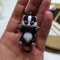 Móc khóa chú lửng dễ thương - Thumbnail 2