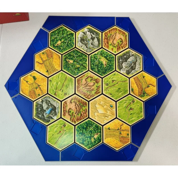 Bộ Khay Đựng (Insert) Settlers of Catan (Bản 4th Edition - 2007) - Dùng Được Cho Bài Bọc Sleeve! - Image 4