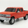 Mô hình xe bán tải Ford F250 in 3D siêu ngầu - Thumbnail 1