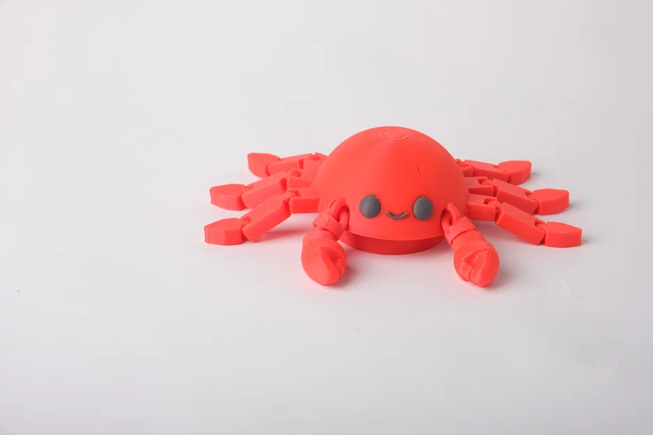 Mô hình Cua Bấm Flexi - Đồ chơi xả stress Clicker Crab - Image 2