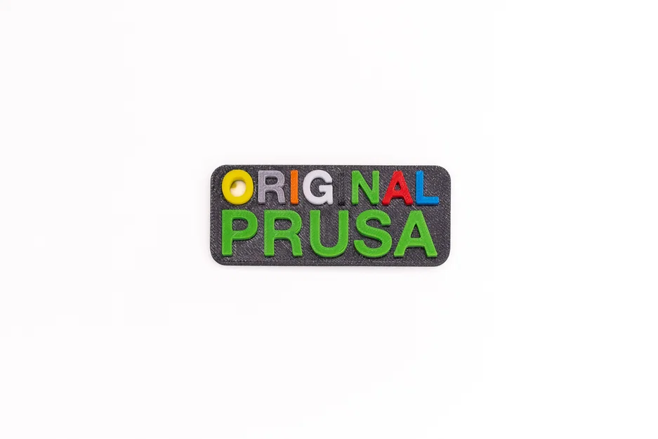 Móc khóa Prusa Keychain INDX - Mẫu test in đa màu chuyên nghiệp - Image 2