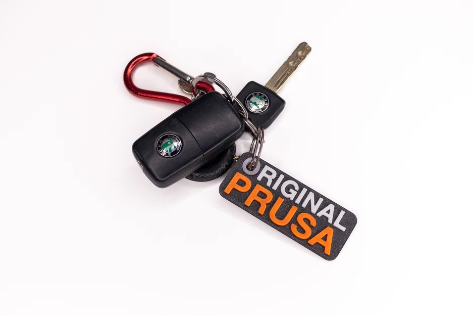 Móc khóa Prusa Keychain INDX - Mẫu test in đa màu chuyên nghiệp - Image 3