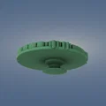 Charm Jibbitz gắn dép Crocs hình logo Đại học Quốc gia Moscow (MSU) - Thumbnail 2