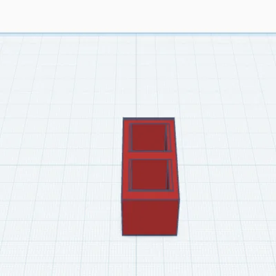 Mô hình gạch bê tông mini (Mini brick) dùng để lắp ghép trang trí