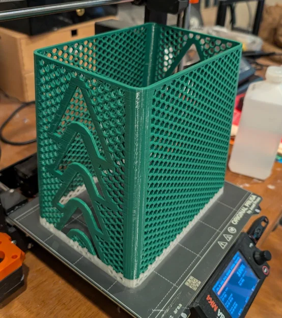 Giá treo túi nilon dạng lưới lục giác Hex - Image 2