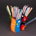 Khay Đựng Bút Hexagonal Đa Màu Độc Đáo Cho Bàn Làm Việc - Thumbnail 1