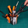 Khay Đựng Bút Hexagonal Đa Màu Độc Đáo Cho Bàn Làm Việc - Thumbnail 4