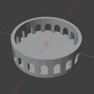 Máng ăn cho kiến hình Đấu trường La Mã (Colosseum Feeding Dish)