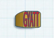 Nhẫn in 3D phong cách GYATT độc đáo - Image 1