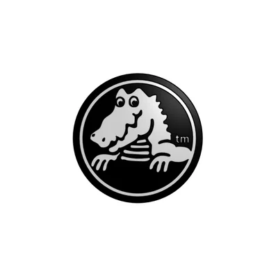 Mô hình logo cá sấu Crocs in 3D cực chất