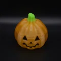 Bộ 3 Chụp Đèn Tealight Hình Bí Ngô Jack-o-Lantern - Thumbnail 5