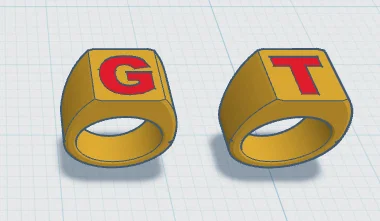 Mô hình nhẫn Gorilla Tag (Gorilla Tag Rings) in 3D cực chất - Image 1
