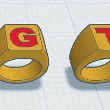 Mô hình nhẫn Gorilla Tag (Gorilla Tag Rings) in 3D cực chất