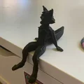 Mô hình Furry ngồi cạnh bàn (Sitting furry for desk) in 3D - Thumbnail 3