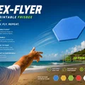 HEX-FLYER – Đĩa bay in 3D - Thumbnail 1