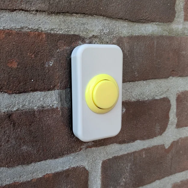 Chuông Cửa Nút Bấm Arcade (Arcade Button Doorbell) - Image 1