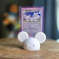 Đế giữ thẻ bài Pokémon Tandemaus và Maushold cho Toploader - Thumbnail 1
