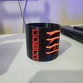 Giá để cốc (Cup holder) dành riêng cho xe Fiat Doblo - Tự in 3D - Thumbnail 4