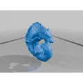 Mô hình 3D biểu tượng Sói Göktürk tinh xảo cho trang trí - Thumbnail 3