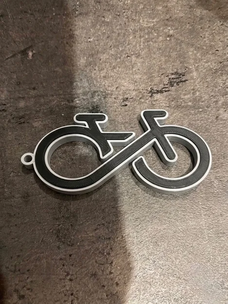 Móc khóa hình xe đạp 3D (Portachiavi Bike) - Phụ kiện cá tính - Image 3