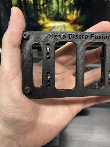 Ngàm gắn DIN cho Fysetc Hexa Distro Fusion - Image 3