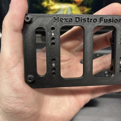 Ngàm gắn DIN cho Fysetc Hexa Distro Fusion