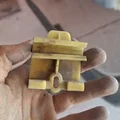 Kẹp giữ cản sau xe Toyota Corona, Carina 92-96 (T19) in 3D - Thumbnail 1