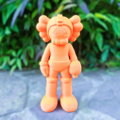 Mô hình art toy Kaws x Megaman (Rockman) in 3D độc đáo