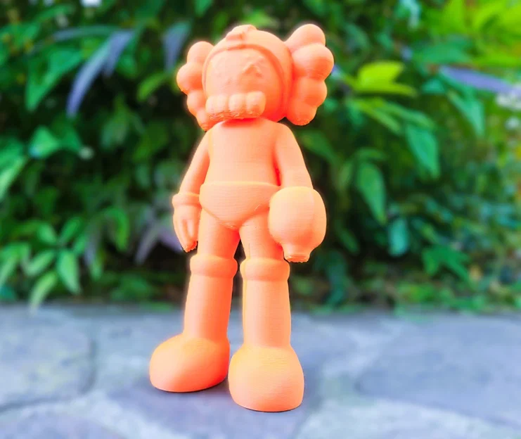Mô hình art toy Kaws x Megaman (Rockman) in 3D độc đáo - Image 3