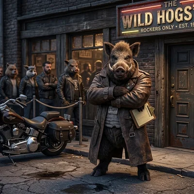 Wild Boar #5 - WildRock Animals (Lợn rừng)