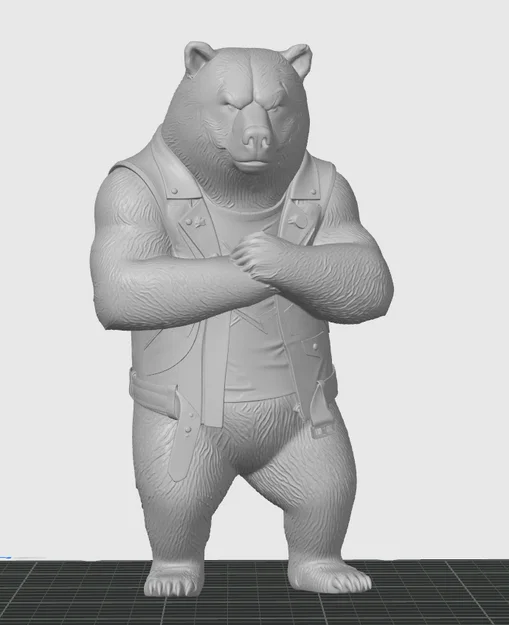 Bear/Bär #4 - Mô hình Gấu WildRock trang trí cực chất - Image 3