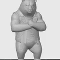 Bear/Bär #4 - Mô hình Gấu WildRock trang trí cực chất - Thumbnail 3