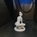 Mô hình tượng nữ tập Yoga tư thế ngồi xổm - Thumbnail 5