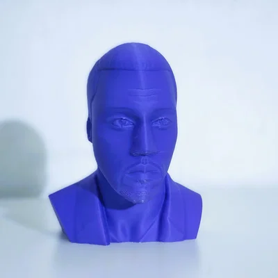 Mô hình tượng bán thân Kanye West (Kanye West Bust) - In 3D độc đáo