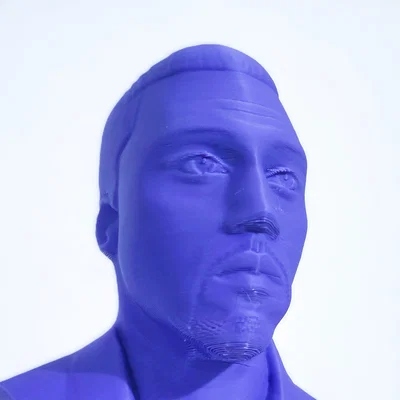 Mô hình tượng bán thân Kanye West (Kanye West Bust) - In 3D độc đáo