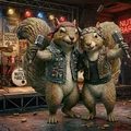 Mô hình Sóc Squirrels/Eichhörnhen #7 - Bộ sưu tập WildRock Animals - Thumbnail 1