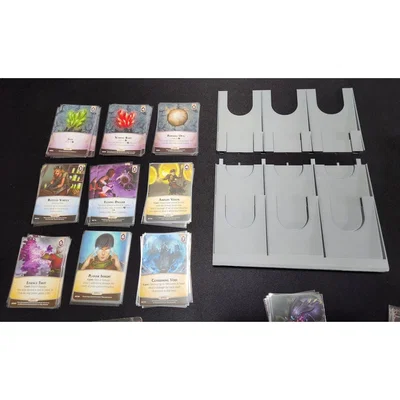 Giá để thẻ Market cho game Aeon's End - Tương thích với bọc thẻ (sleeved cards)