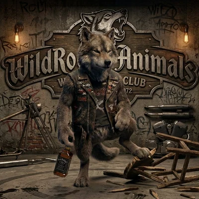 Mô hình Wolf #8 WildRock Animals - Tượng Sói 3D trang trí độc đáo