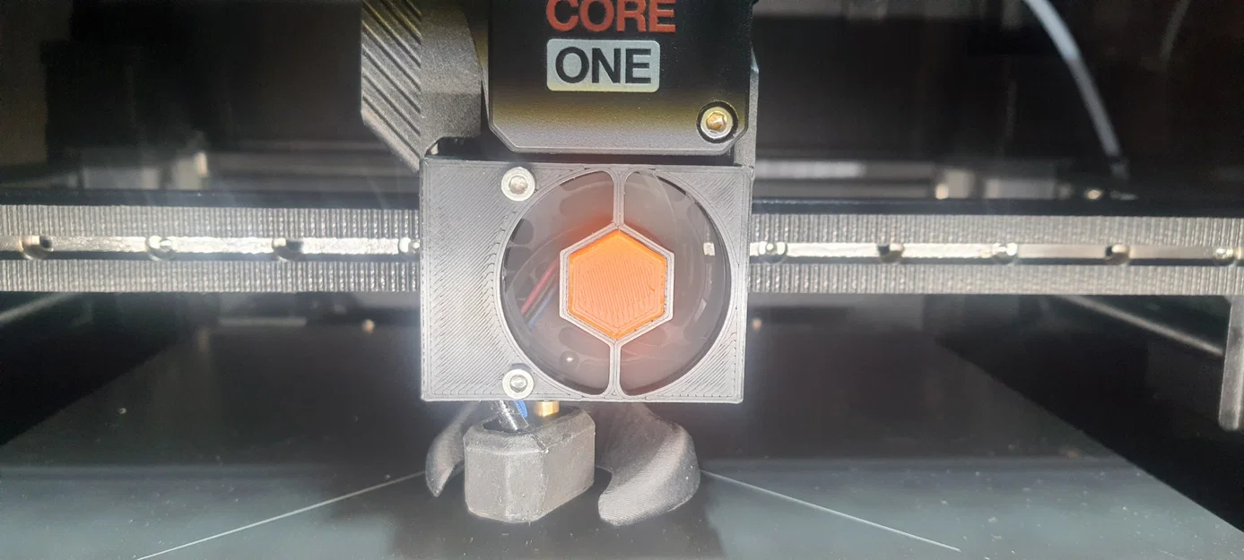 Nắp bảo vệ quạt tản nhiệt Nextruder cho Prusa Core One - Image 1