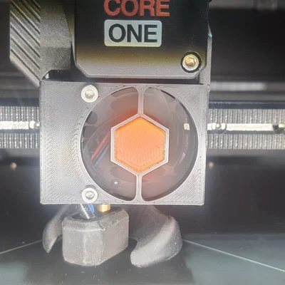 Nắp bảo vệ quạt tản nhiệt Nextruder cho Prusa Core One